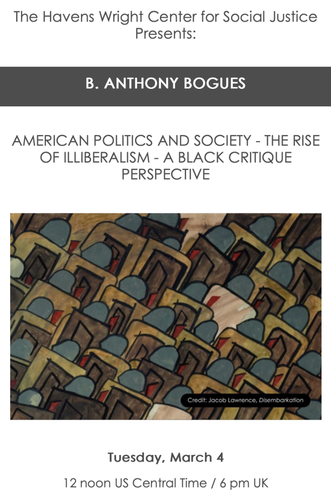 American Politics and Society - The Rise of Illiberalism - A Black Critique Perspective
